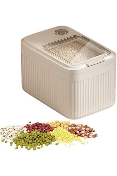 Generic Rice Storage Container Food Storage Container with Lid, BPA Free Plas...