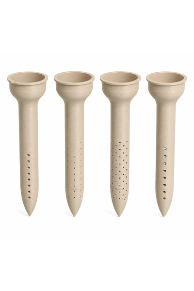 Print Zone Set of 4 In-Ground Water Diffusers and Automatic Plant Watering Devices
