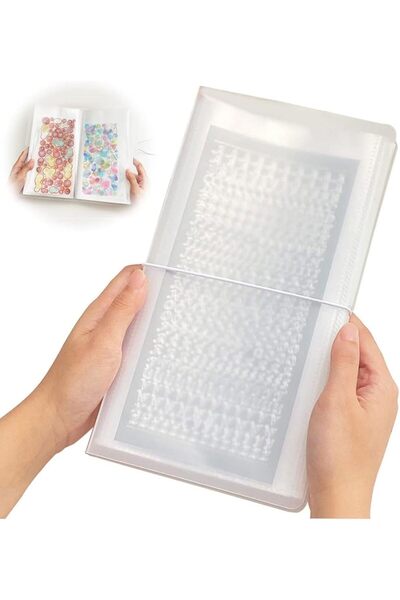 Generic Sticker Collecting Album, Reusable Double Sticker Book Blank 50 Sheet...
