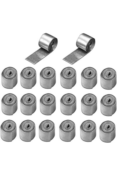 Generic 20 قطعة من صفائح الرصاص، أوزان رصاصية ناعمة للصيد، مستلزمات وإكسسوارا...