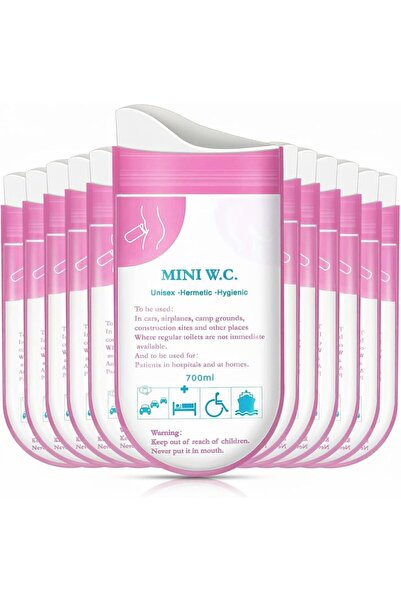 Generic Disposable Urine Bags, 12 Pcs 700ML Emergency Urine Bag, Unisex Urina...