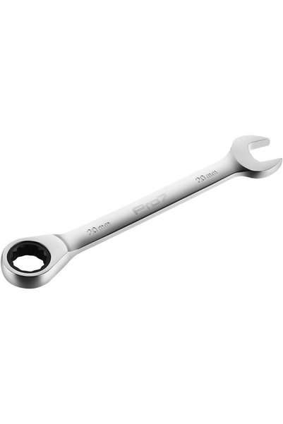 Generic مفتاح راتشيت - 11 بوصة - أداة راتشيت مترية بتصميم طرف مفتوح وطرف مغلق...