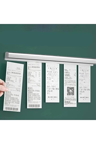 Generic مشبك فواتير وطلبات ورقية معلق على الحائط من سبائك الألومنيوم، قابل لل...