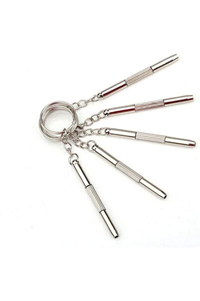 Generic Mini 3 in 1 Screwdriver Keychain Precision Eyeglass Repair Tool Flat ...