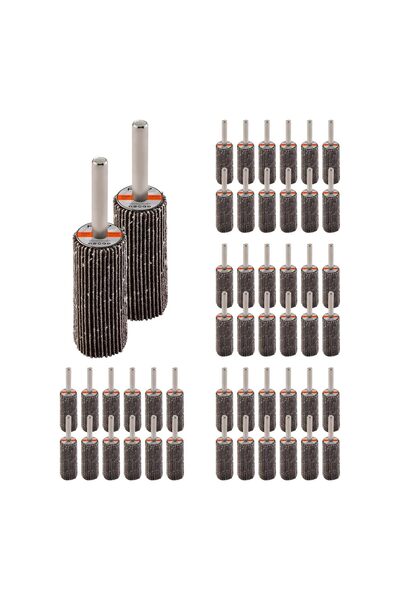 Generic Sanding Flap Wheel for Drill -50 Piece, 20x50mm, 320 Grit- 1/4 inch 6...