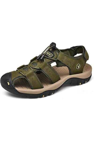 Generic Men's Sport Sandals Outdoor Hiking Sandals Closed Toe Athletic Waterp...