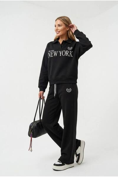 Goddy Σετ αθλητικής φόρμας New York Classic 3 Thread Riser
