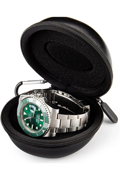 Generic Watch Travel Case with Hiking Buckle, Sports Watch Organizer Box Port...