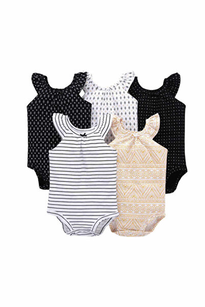 Generic Baby Romper Pack 5-Piece Set | 12-18 Months | Multicolor | Soft & Bre...