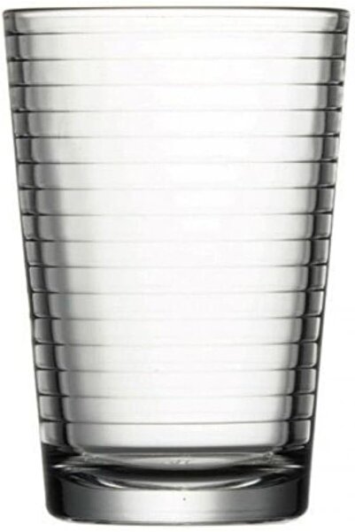 Generic ALSAIF 6 pieces Glass cup set, designed with a wide opening and a sta...
