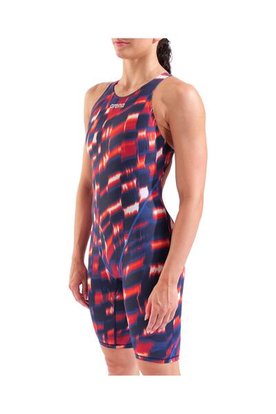 ARENA Powerskin ST Next LE OB RED-WHITE-BLUE Kadın Yarış Mayosu