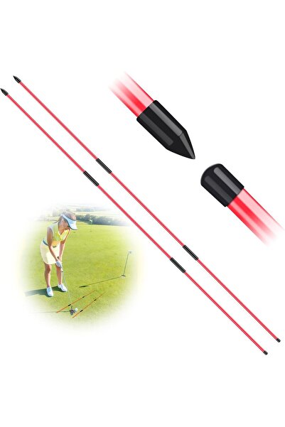 Generic Golf Alignment Sticks Rods Swing Trainer Tools 48 Inch 2 Or 3 Pack, F...