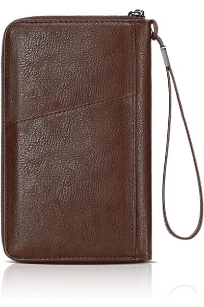 Generic Travel Passport Holder Wallet for Family, RFID Blocking Waterproof Or...