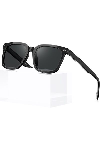 Generic Sunglasses for Men, Polarized Lens, Classic Mens Square Sun Glasses, ...