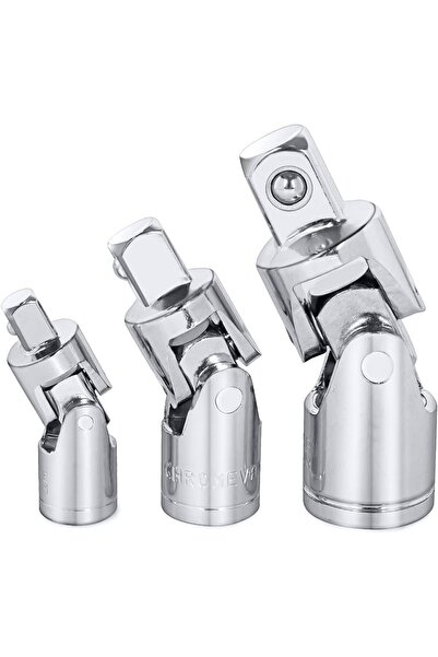 Generic Universal Joint – 1/4" 3/8" 1/2" Drive Swivel Adapter for Flexible So...