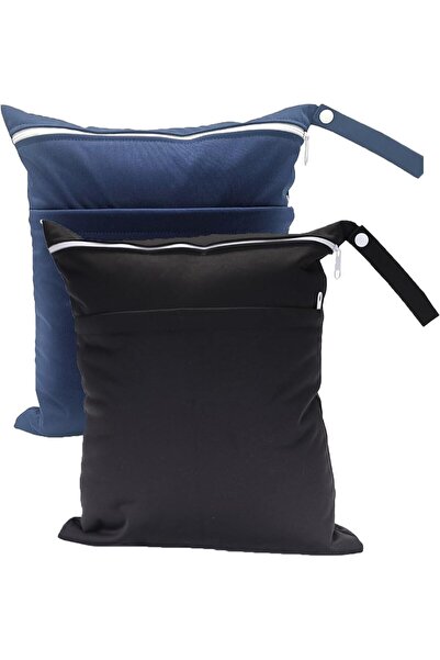 Generic [2 Pack] Waterproof Wet Dry Bags - Dual Zippered Compartments for Swi...