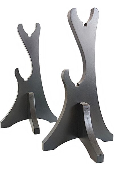 Generic Sword Stand Display, Two-Layer Wooden Rack for Katana Sword Holder, D...