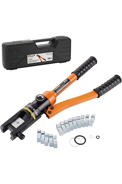 Generic Lawazim Hydraulic Wire Crimping Tool -70mm²- Heavy-Duty Hydraulic Cri...