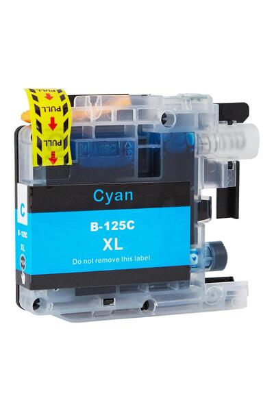 Brother Cartus Compatibil LC125XLC Cyan - TonerHub
