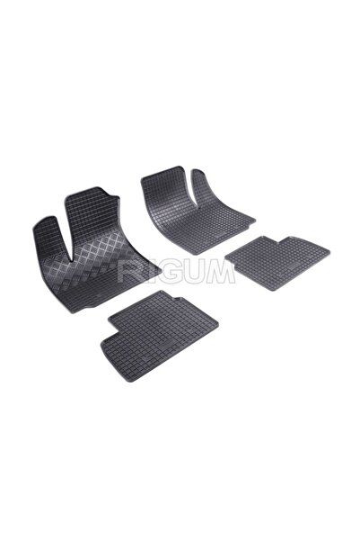 PTC Πατάκια αυτοκινήτου Fiat Doblo κατασκευής 2001 - 2009 (5 θέσεις)