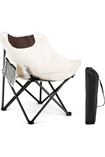 Generic Rollingsurfer Folding Moon Chair, Portable Lightweight Camping Chair ...