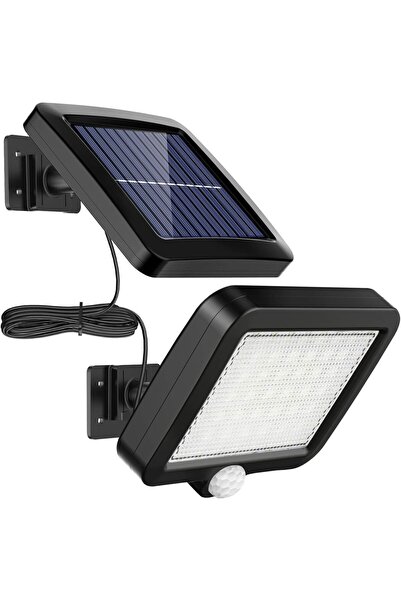 Generic Solar Outdoor Light, 56 LED Adjustable 3 Modes, IP65 Waterproof Wall ...