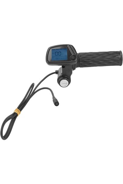 Generic 48V Throttle Integrated LCD Display, Replacement for Tuttio 01 and Ku...