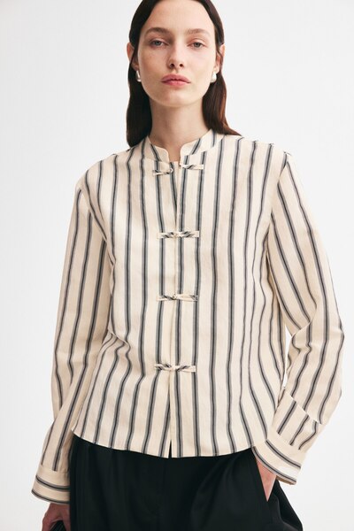 H&M Düğüm Düğmeli Gömlek
