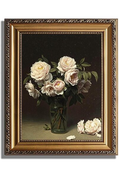 Generic إطار صور 12×16 بوصة بتصميم ذهبي عتيق مع زجاج بليكسي مقاوم للكسر لتزيي...