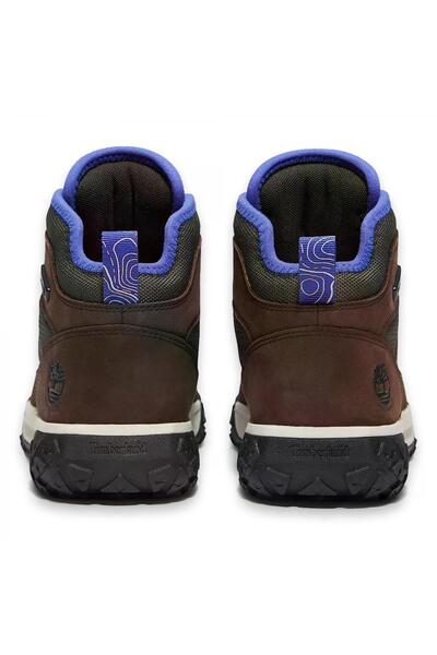 Timberland Tb0A6Ash Greenstride Motion 6 Mid Lace Up Waterproof Kahverengi Unisex Bot