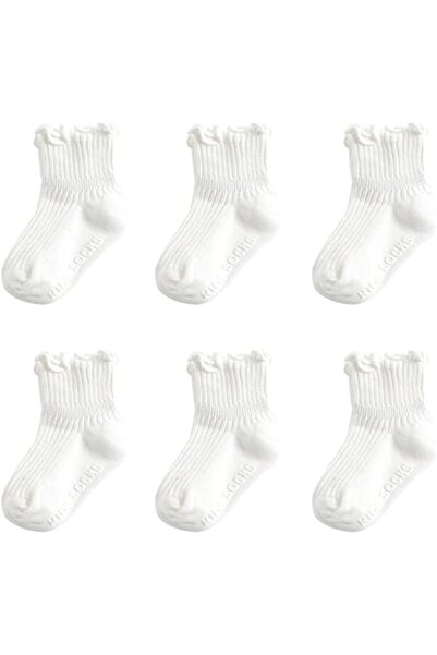 Generic 12 زوج من جوارب الأطفال غير القابلة للانزلاق مع قبضات مانعة للانزلاق ...