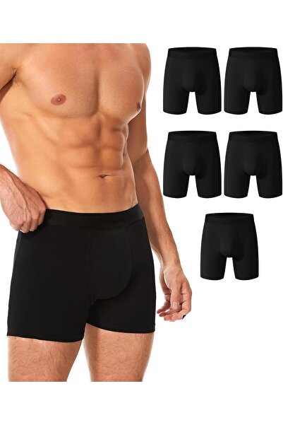 Generic Men's 5-Pack Boxer Briefs, Breathable Men's Underwear, Comfortable Un...