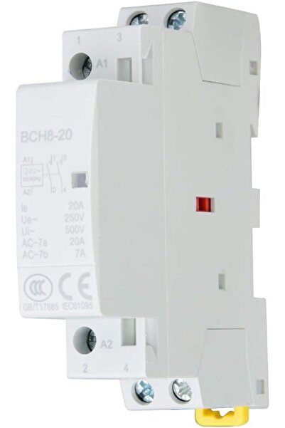 Generic Household AC Contactor AC 24V AC 220V/230V(Optional) Din Rail Contact...