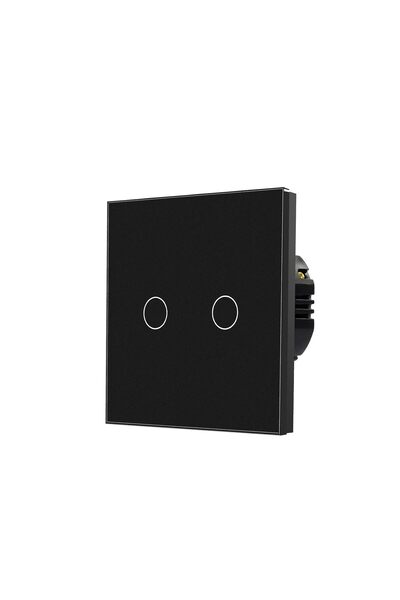 Generic Smart Switch,Neutral Wire Required,Gold 2 Gang