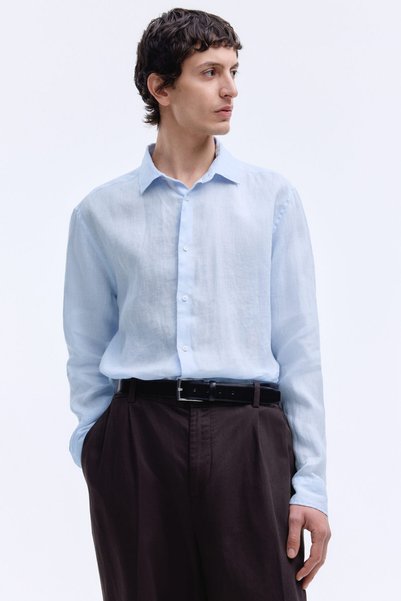 H&M Keten Gömlek Slim Fit