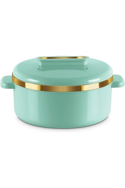 Generic Curve 2500 Cassrole Hot Pot Assorted Light green/Ivory
