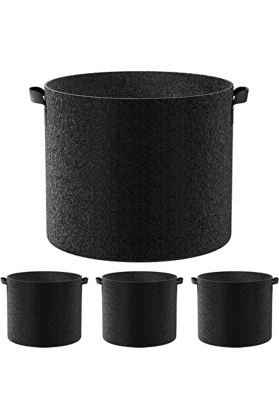 Generic 4-Pack Fabric Grow Bags 10 Gallon, 300G Thickened Nonwoven Plant Grow...