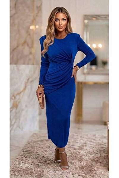 GLAMSI Rochie mulata cu maneca lunga Vivien - stil italian