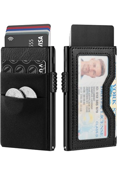 Generic Slim Aluminum Card Holder Wallet, Durable Mens Wallet for Men, Holder...