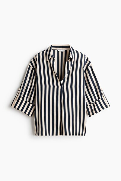 H&M Oversize Popover Gömlek