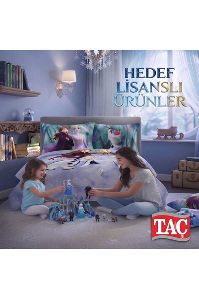 Hedef Lisanslı Ürünler Lisanslı Frozen, Elsa-Anna, Olaf Desenli Battaniye Set...