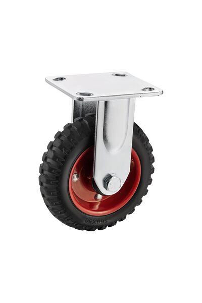 Generic 6-Inch Heavy Duty Rigid Caster Wheel - 350kg Load Capacity Shock-Abso...