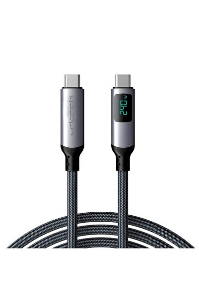 Generic 240W USB4 Cable with Smart LED Display | Real-Time Power Monitoring |...