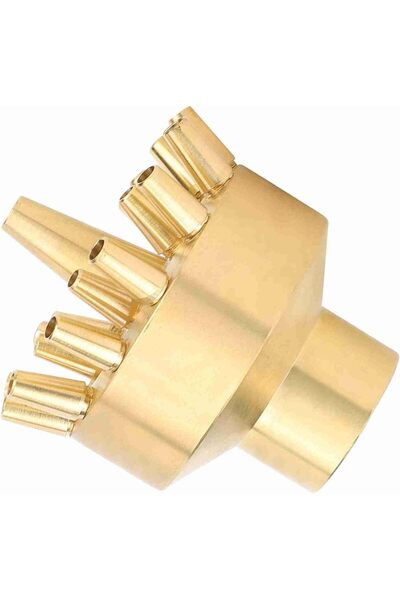 Generic 1in Water Fountain Nozzle Spray, Parabolic Brass Spray with Female Th...