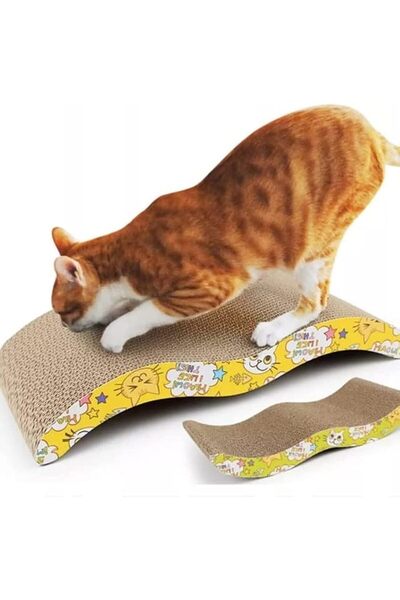 Generic Cat Scratcher Scratch Pad, Kitty Scratching Board Post Catnip Bed, Sc...