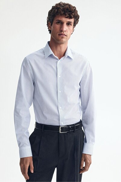 H&M Slim Fit Kolay Ütülenir Gömlek