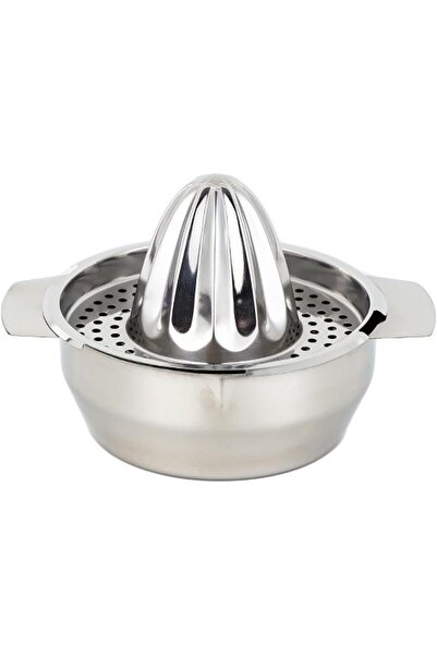 Generic 304 Stainless Steel Hand Juicer, Rotary Press Citrus Juicer with Stra...