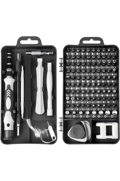 Generic 122 in 1 Precision Screwdriver Set,Tool Kit with 101 Bits,Magnetic Sc...