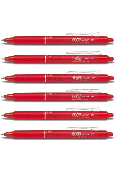 Generic Red Frixion Clicker Retractable Fine Rollerball Erasable Pens Pen 0.7...