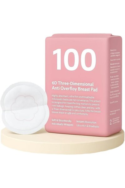 Generic 100Pcs Disposable Nursing Pads, Hypoallergenic Breast Pads, Soft Supe...